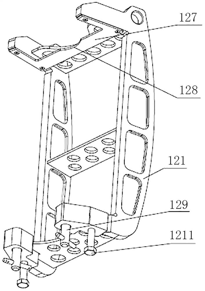 Radioactive environment large-scale shield main pump integral dismantling device and dismantling process