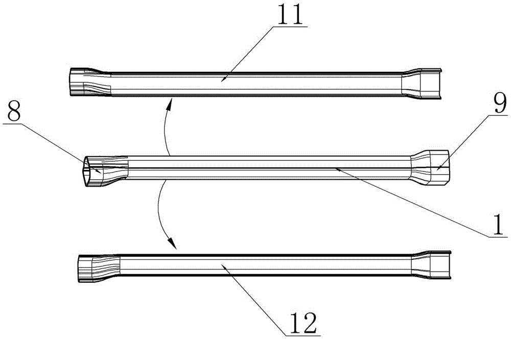 Novel instrument board beam assembly of blade electric vehicles