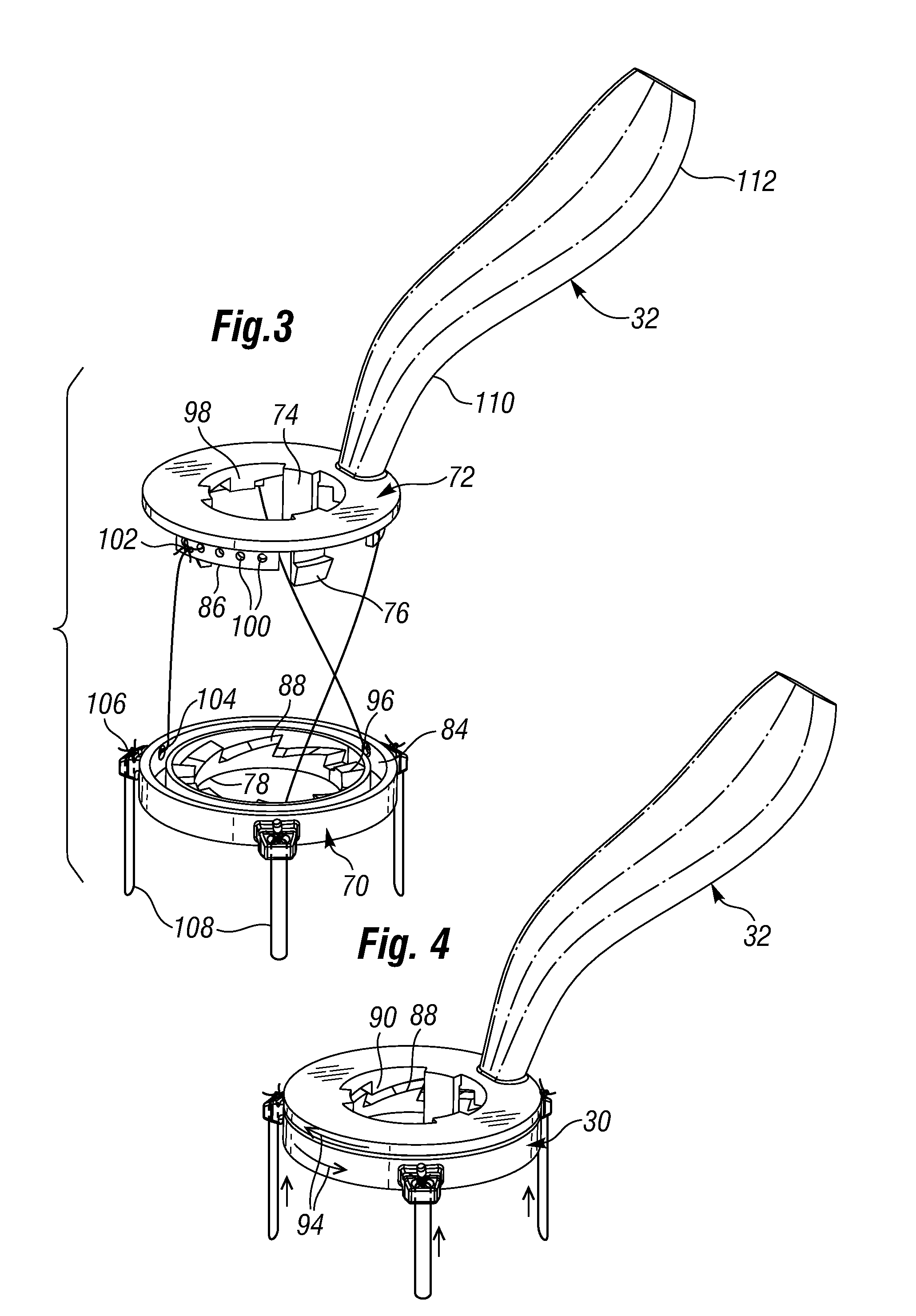 Ergonomic mitral heart valve holders