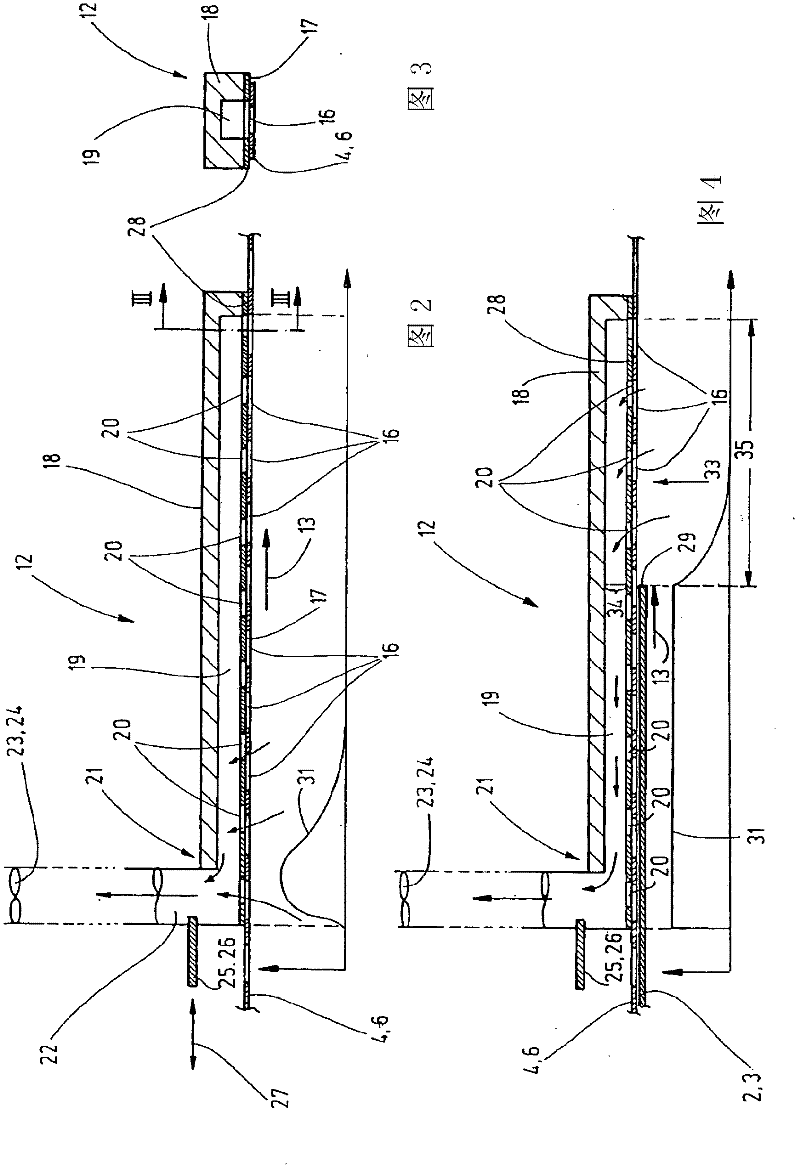 Device for transporting tabular goods