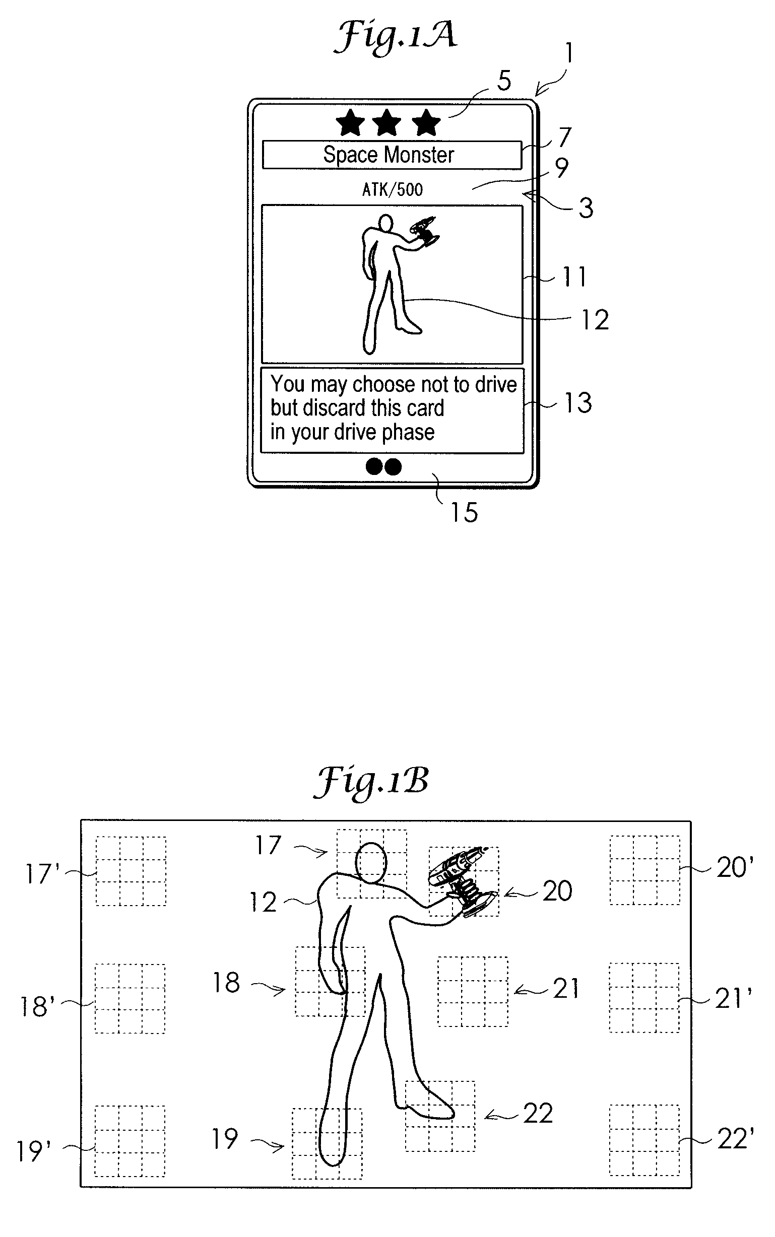 Game card and card game for two or more players