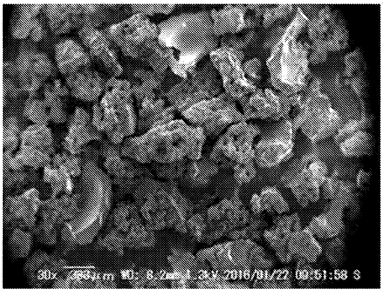 Poly (METH) acrylic acid (SALT) granular water absorbent and method for producing same