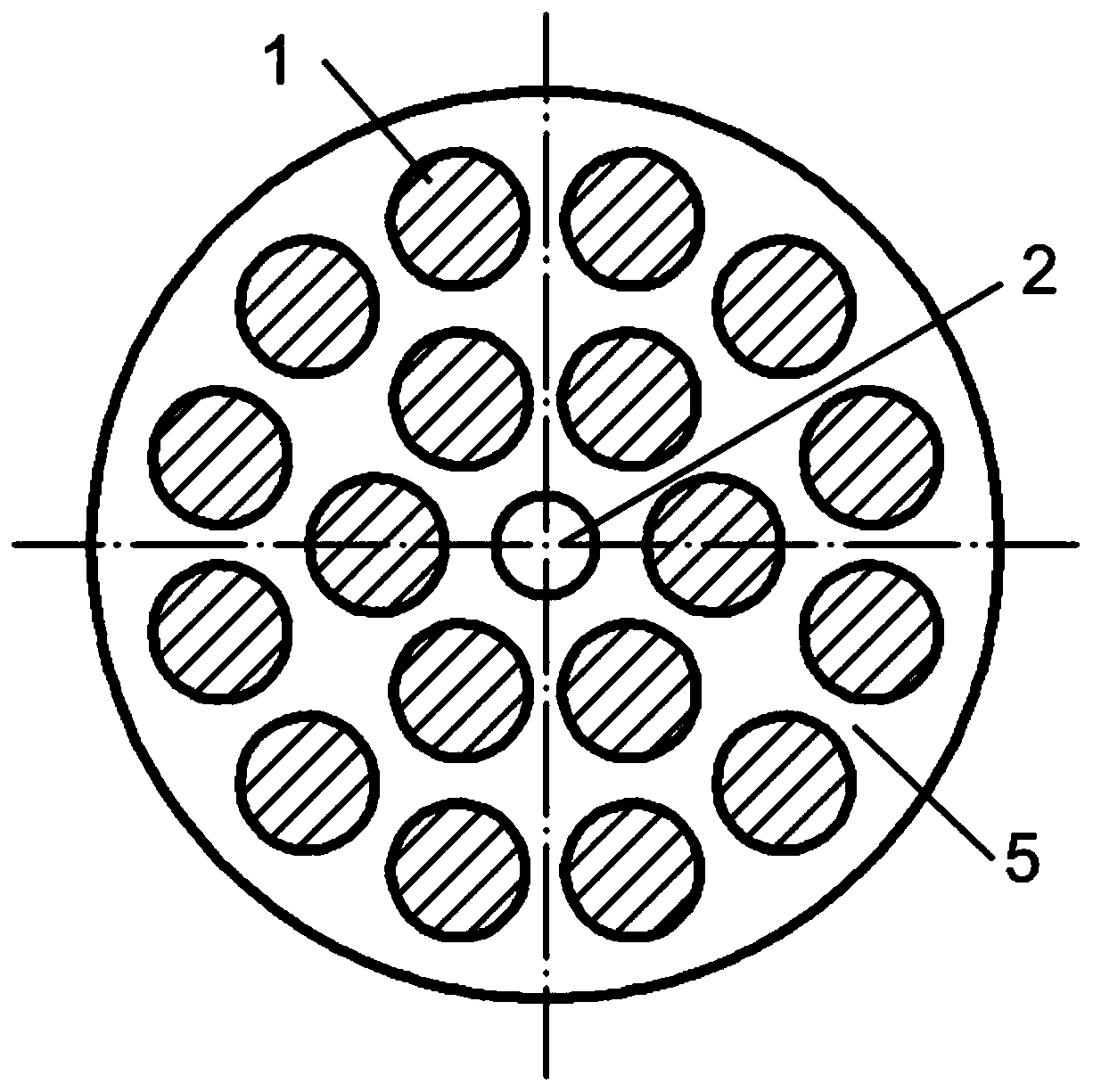 An internally heated getter pump