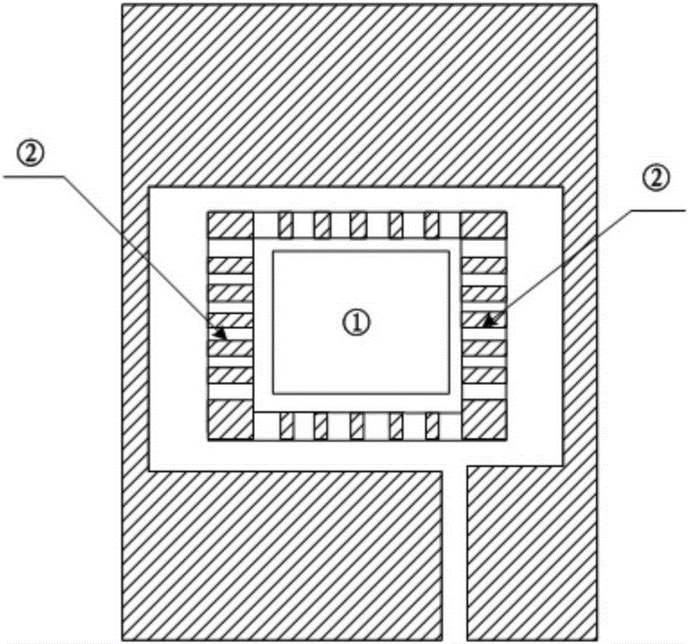 Guard ring for preventing short circuit of test structure, manufacturing method thereof, and package testing method