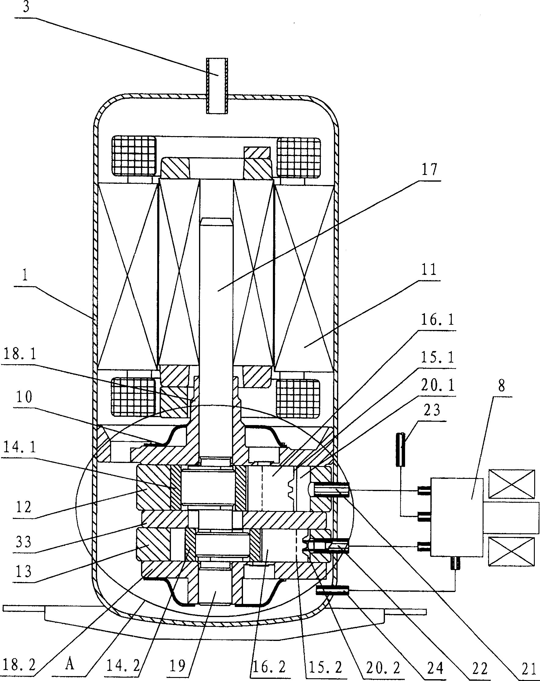 Rotary compressor