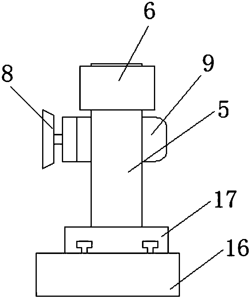 High-precision hob rake angle grinder