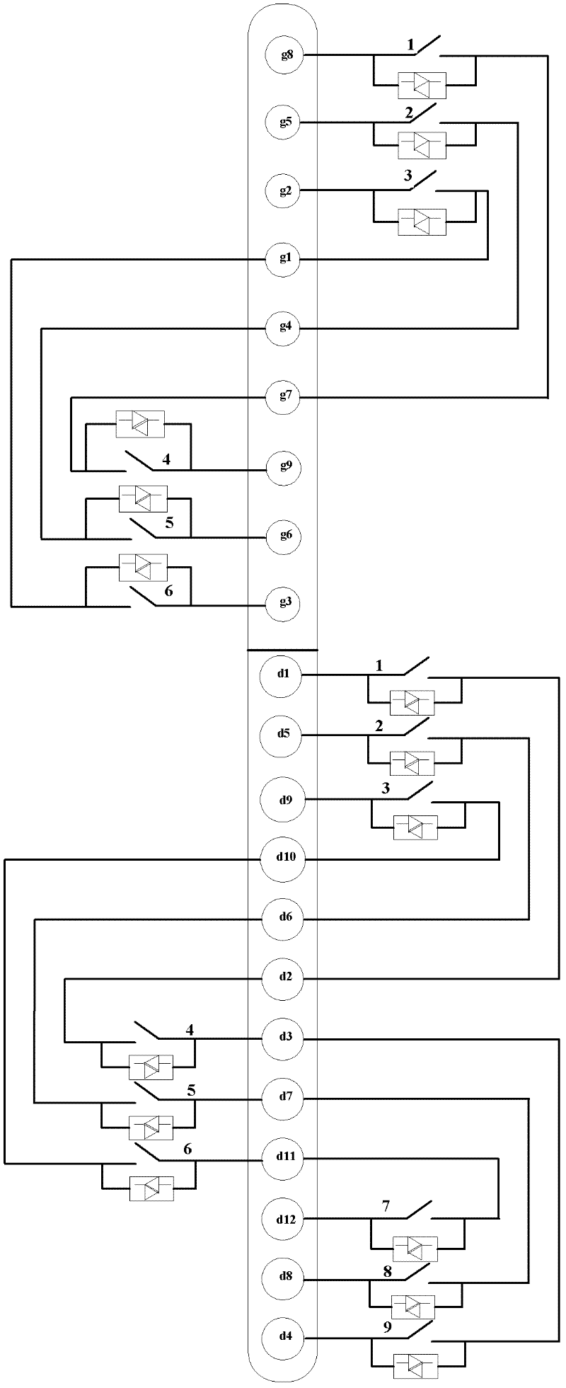 Arcless on-load volume regulation and voltage regulation distribution transformer