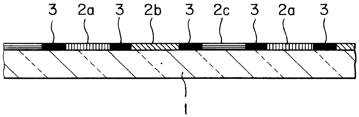 Transparent colored conductive film