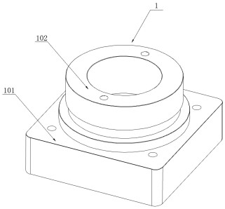 Porous rotary-cut valve achieving pairwise intercommunication