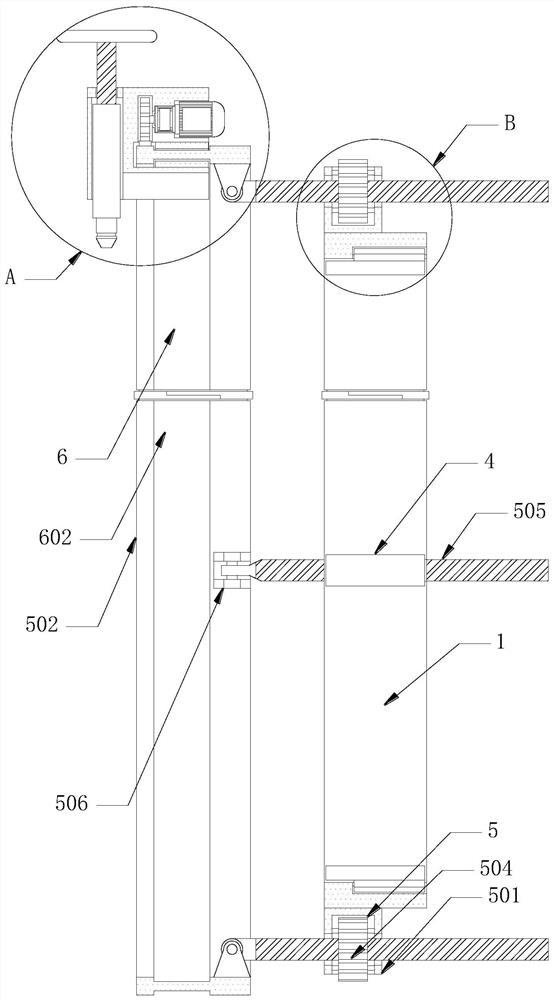 Steel pipe welding device for hardware machining and using method of steel pipe welding device