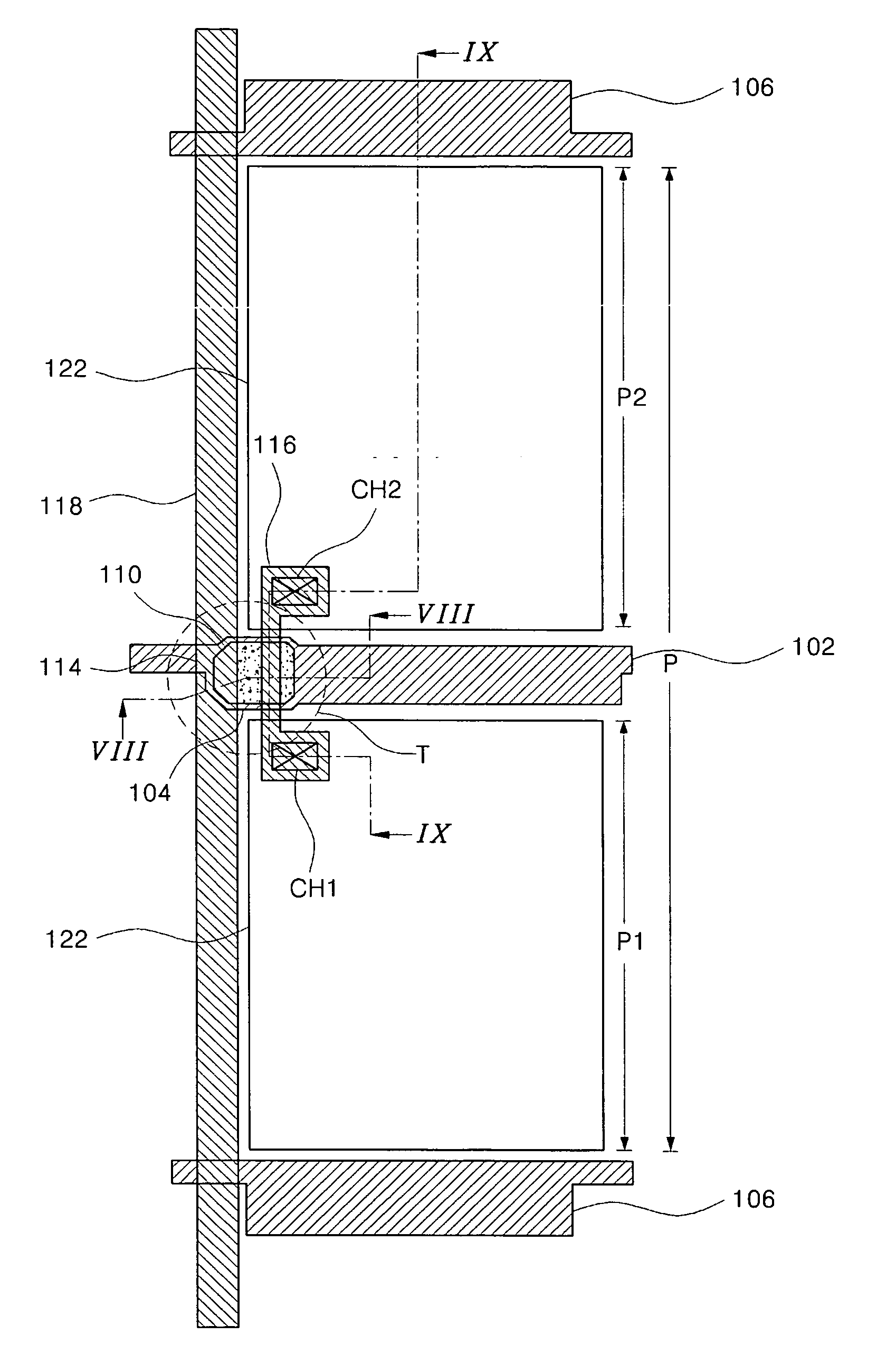 Array substrate for a liquid crystal display device and manufacturing method of the same