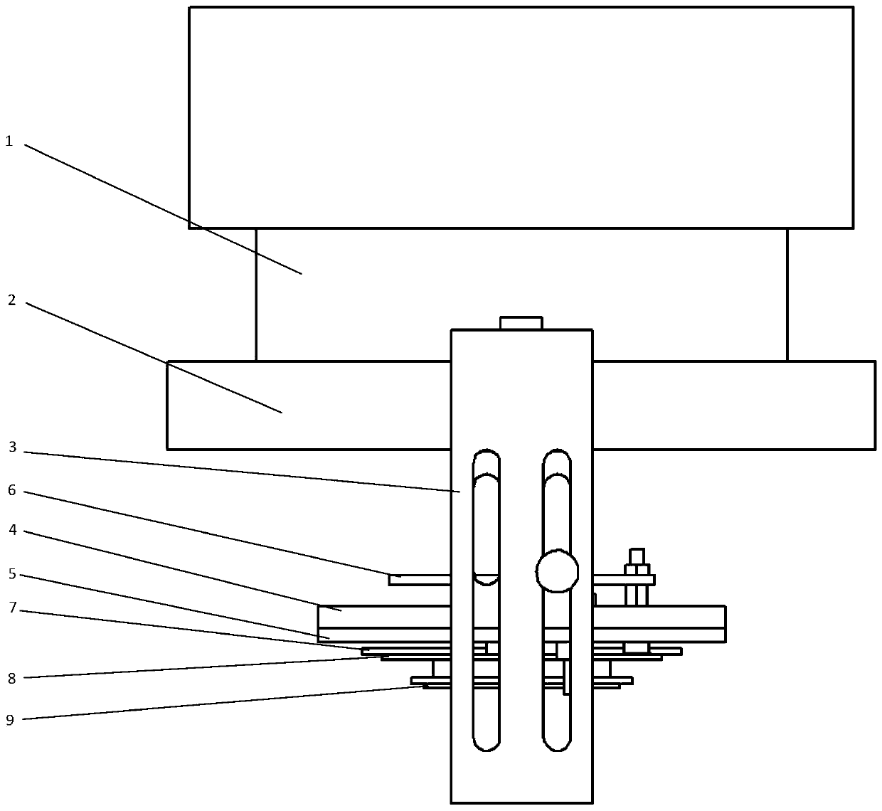 Cutter state monitoring system based on electromagnetic induction and radio frequency identification technology