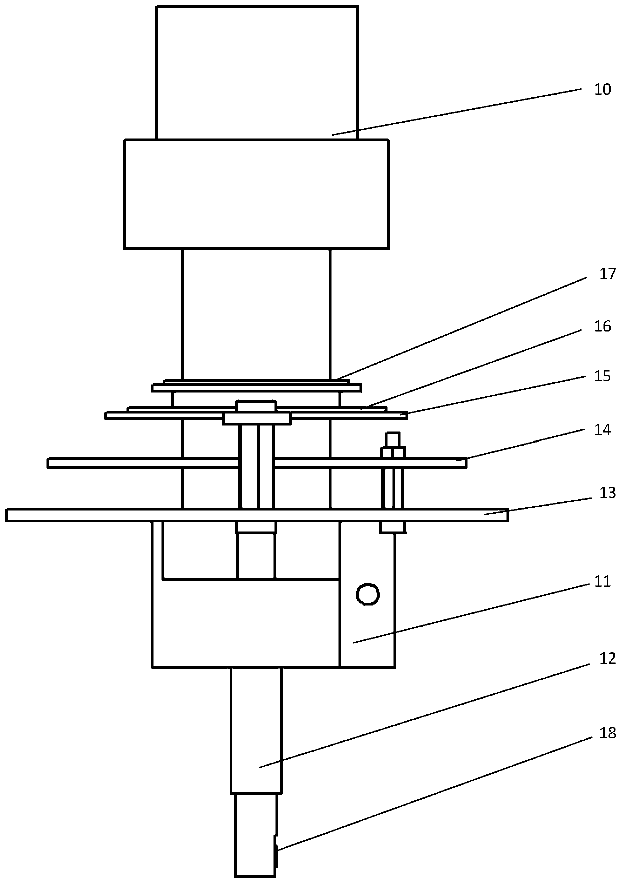 Cutter state monitoring system based on electromagnetic induction and radio frequency identification technology