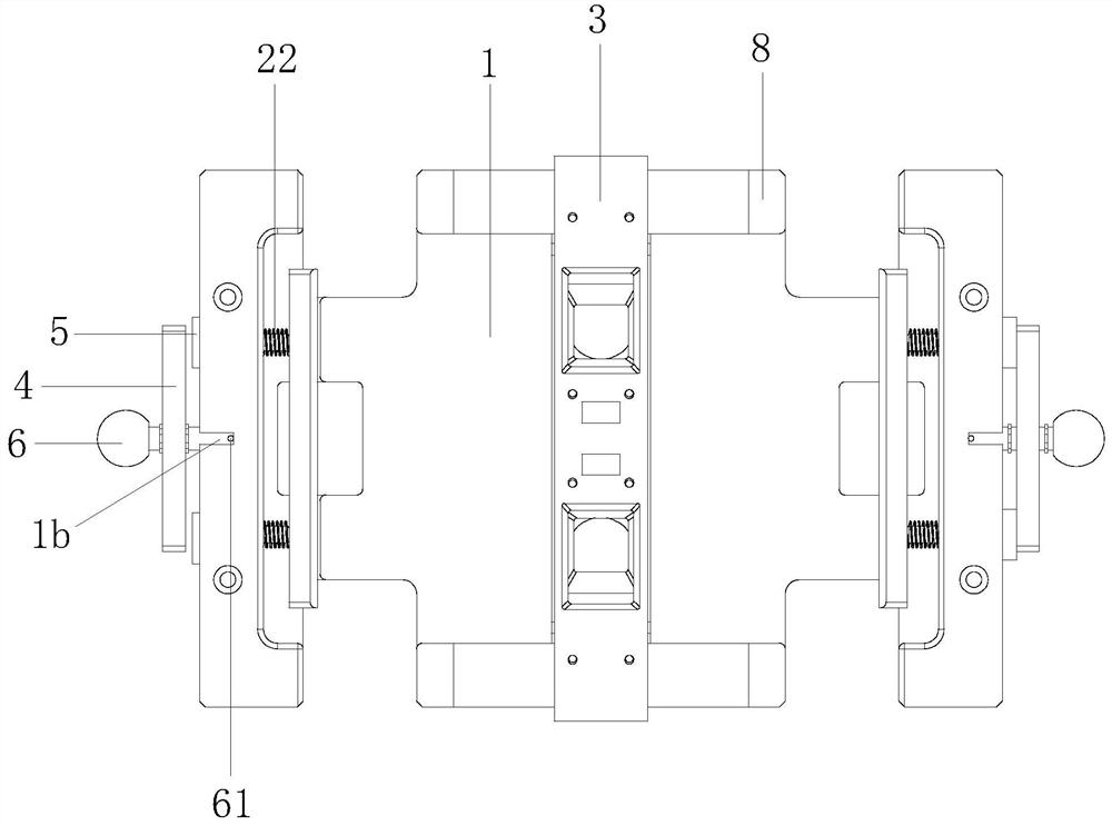 Novel butterfly welding device