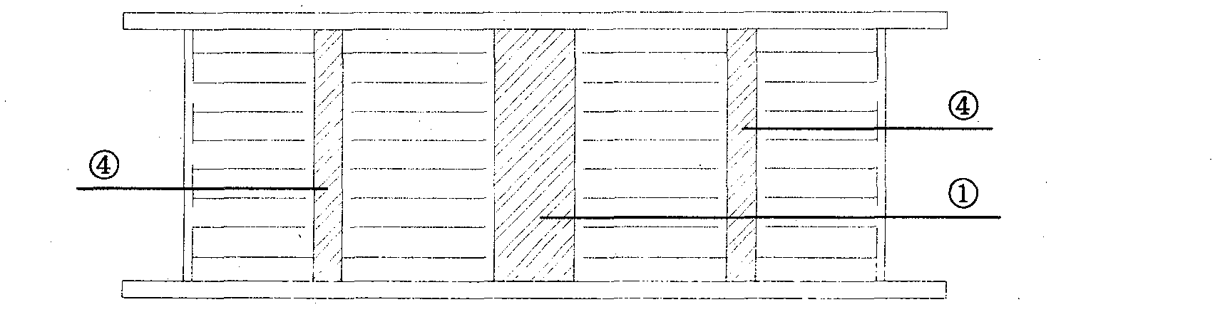 Improved rubber support