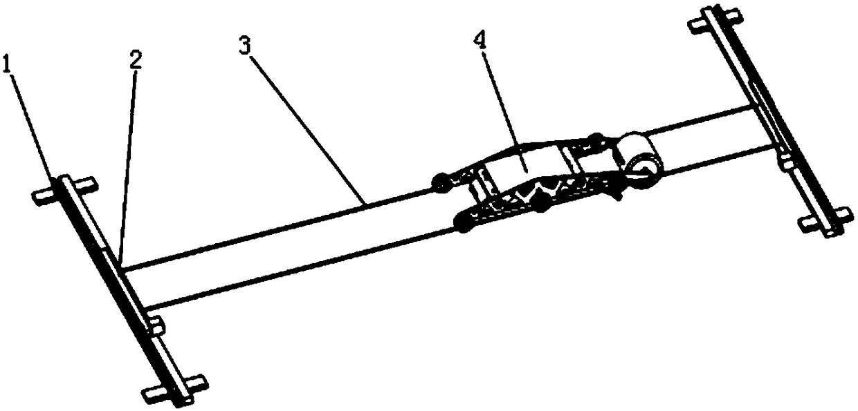 Sling type crack detecting robot