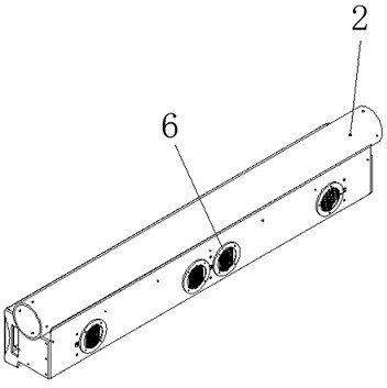 Roller heat dissipation device of low-temperature plasma metal film processor