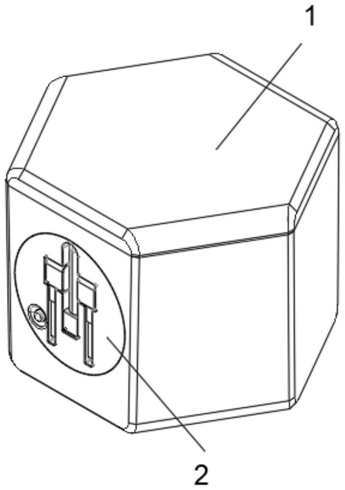 Rotatable storage type pin socket