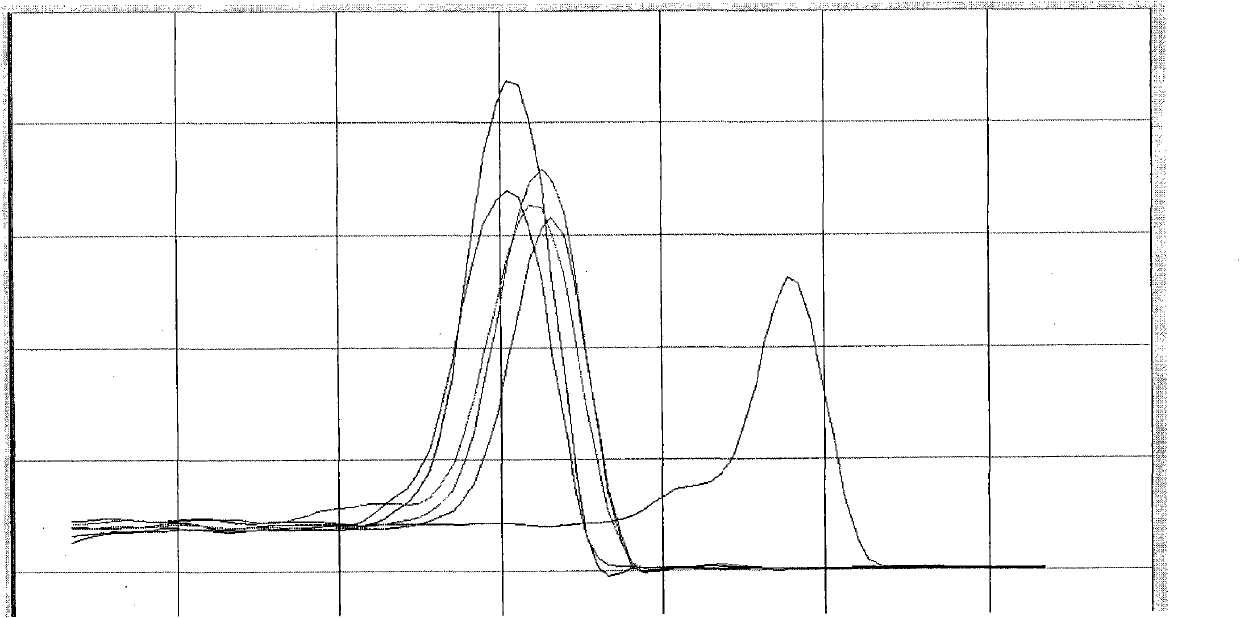 Relative quantification kit for detecting ribonucleic acid of Thl/Th2 cell factors