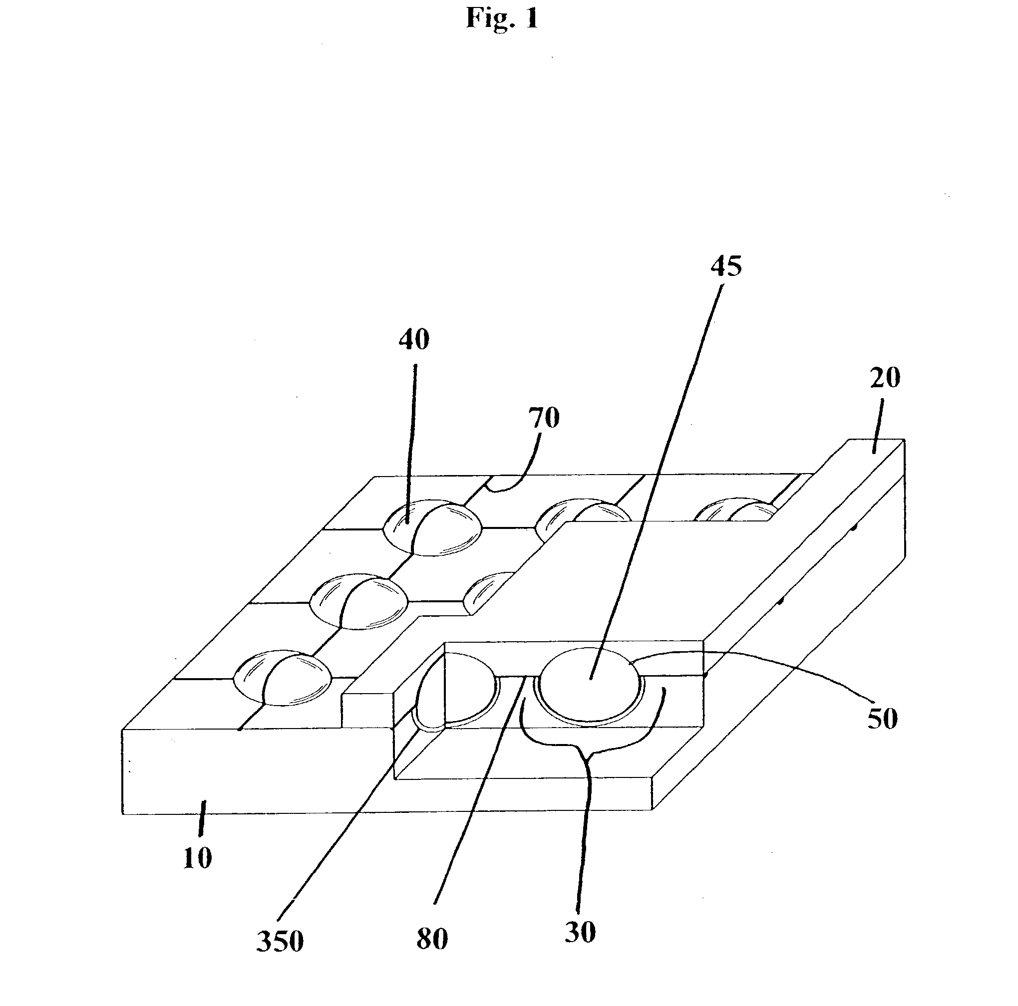 Light-emitting panel and a method for making