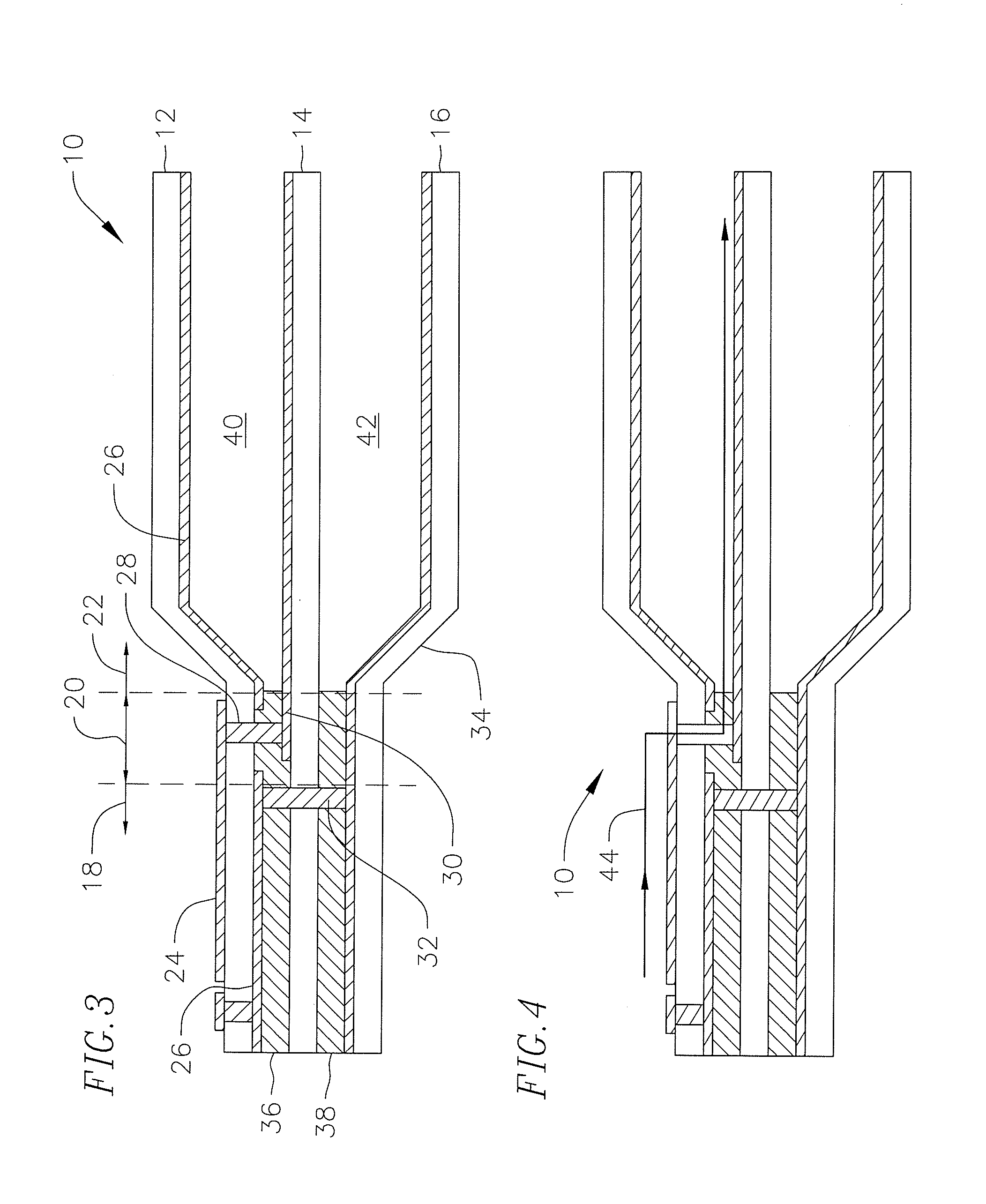 RF transition with 3-dimensional molded RF structure