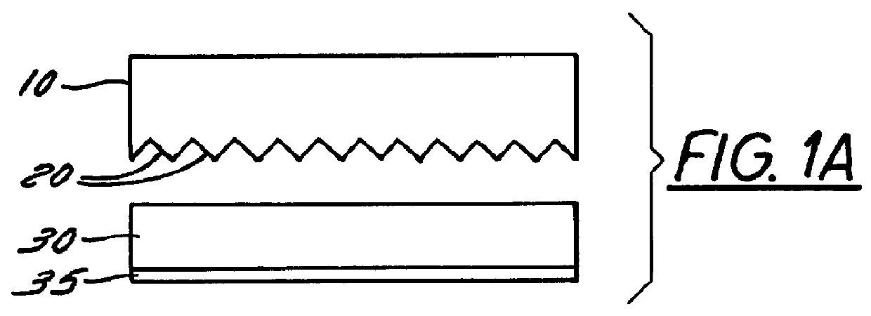 Method of making colored replicas and compositions for use therewith