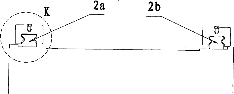 Method for fast repositioning linear guides with high precision