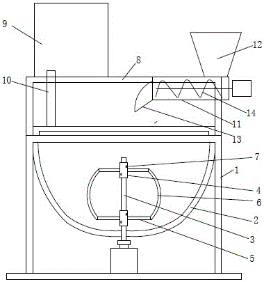 Detachable dough mixer