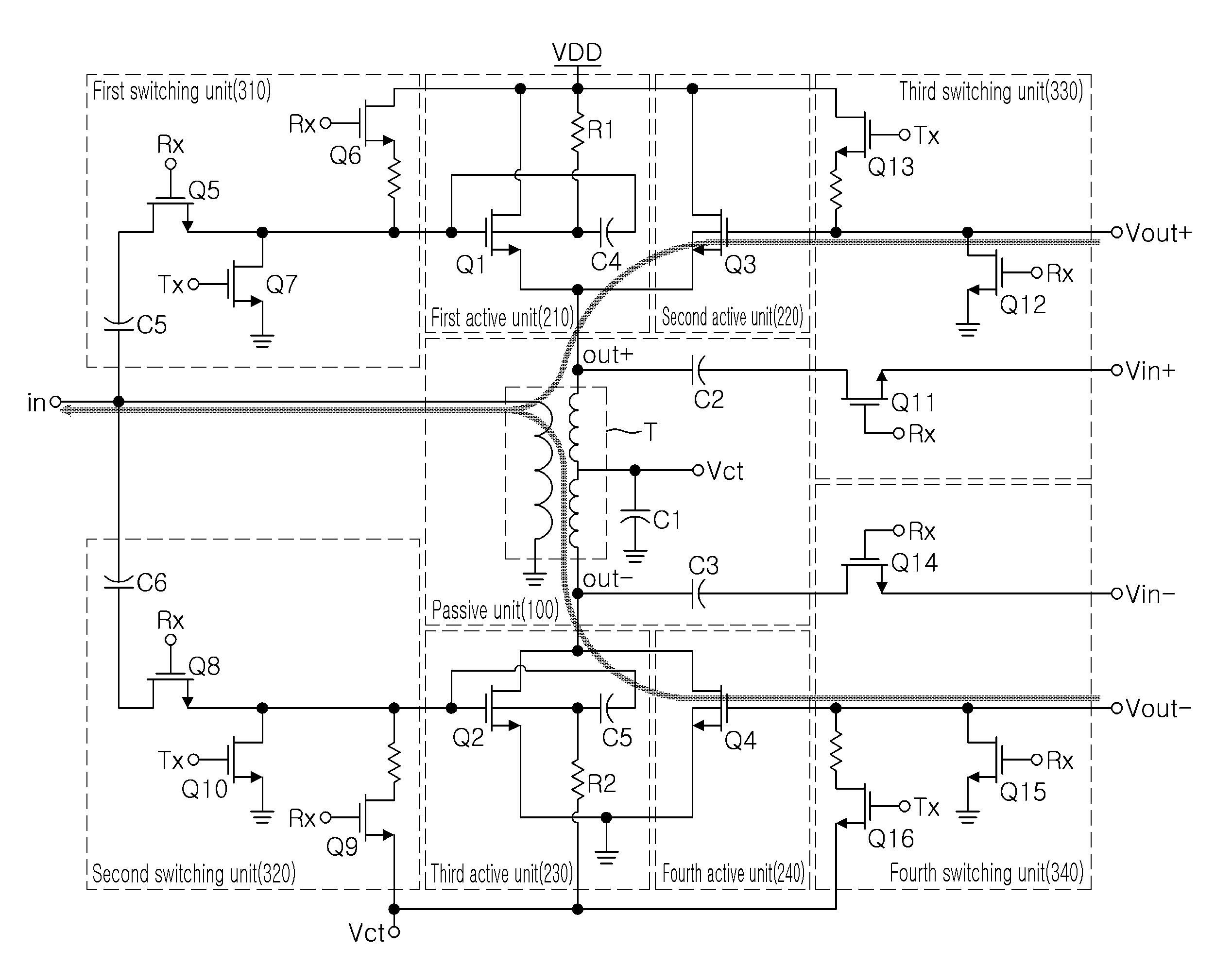 Hybrid balun apparatus