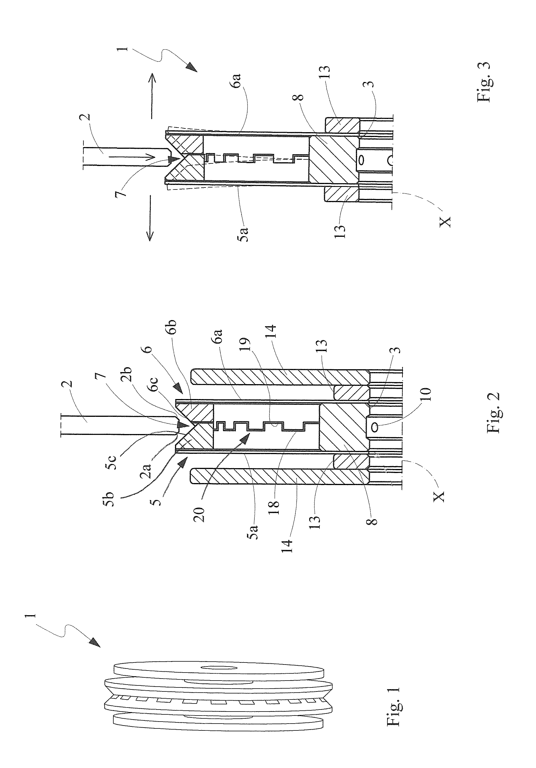 Grinding wheel, particularly for grinding processing operations carried out on sheets of glass, ceramic material or similar materials