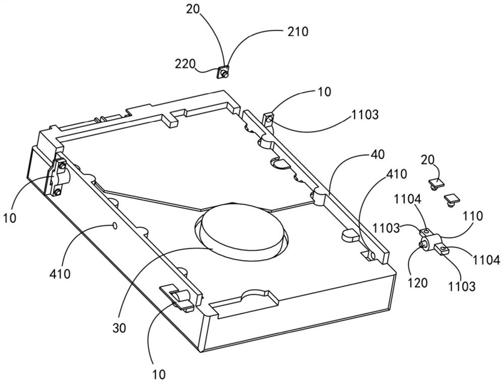 Quick release damping screw and electronic device using the quick release damping screw