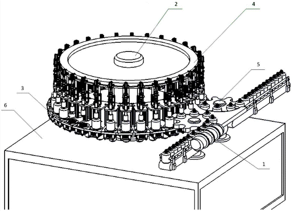 Rotary automatic light inspection machine