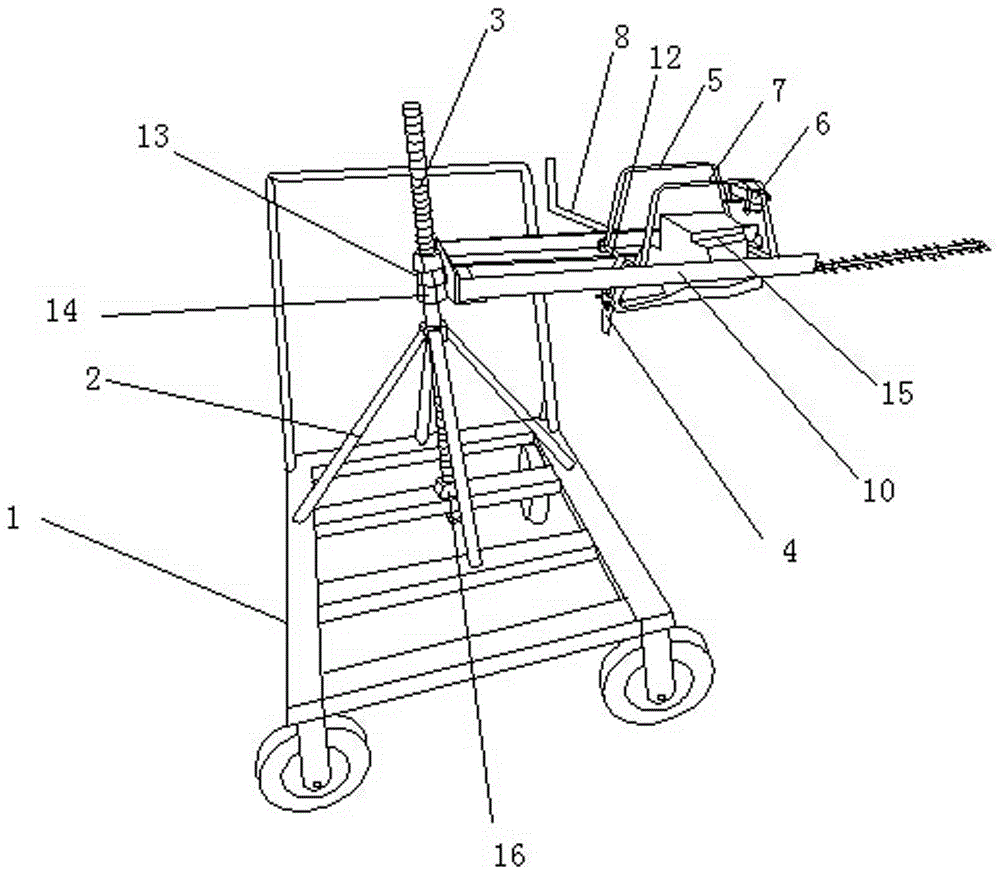 Lifting Hedge Trimmer