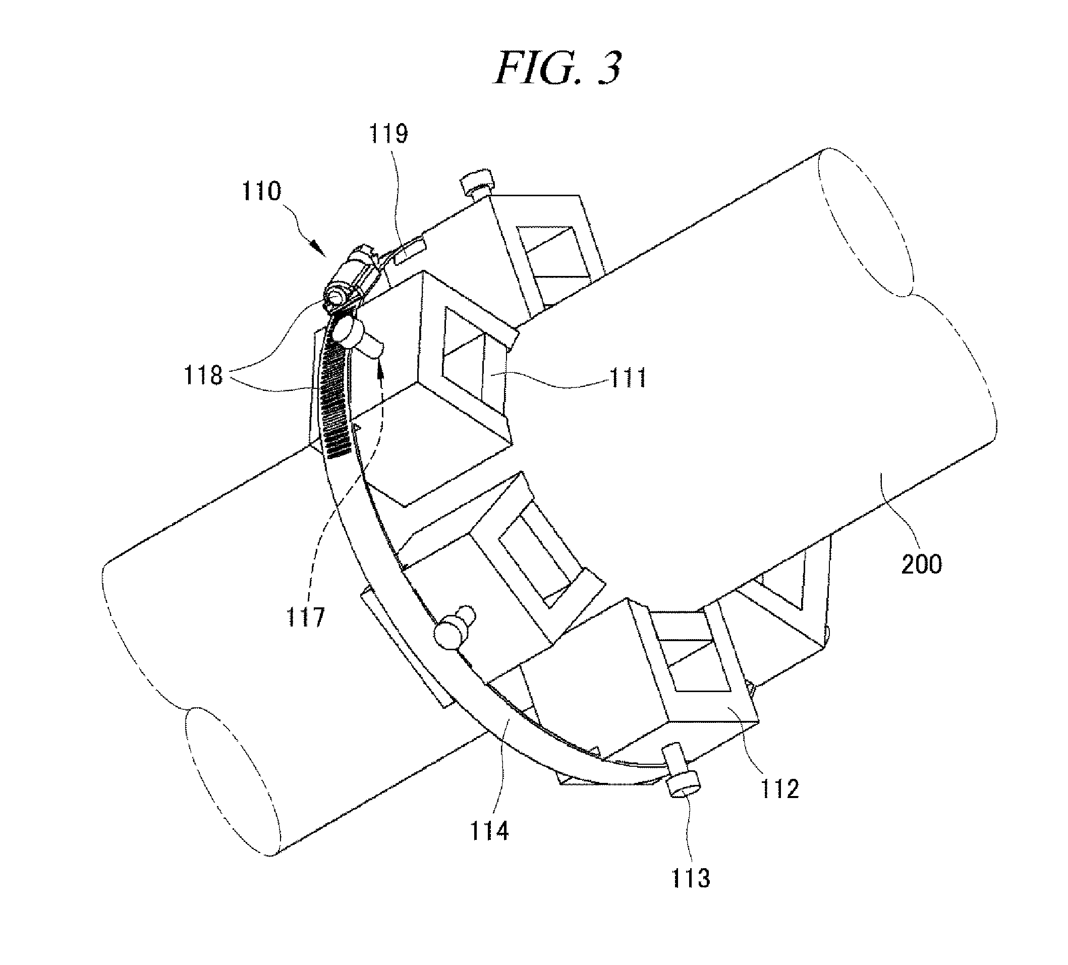 Apparatus and method for measuring the viscosity of a fluid using ultrasonic waves