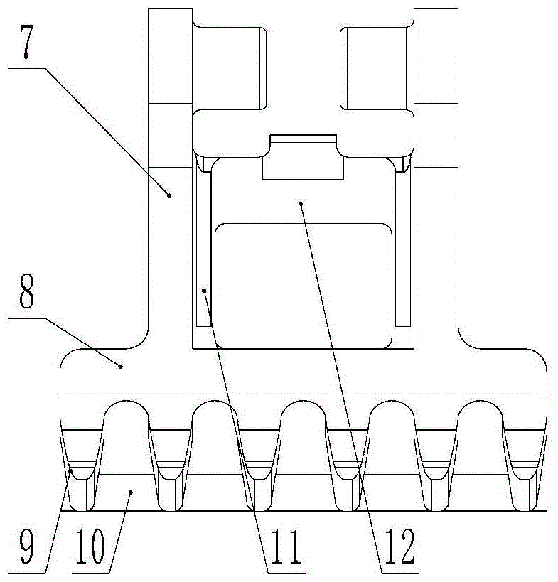 De-icing unit application shovel wheel