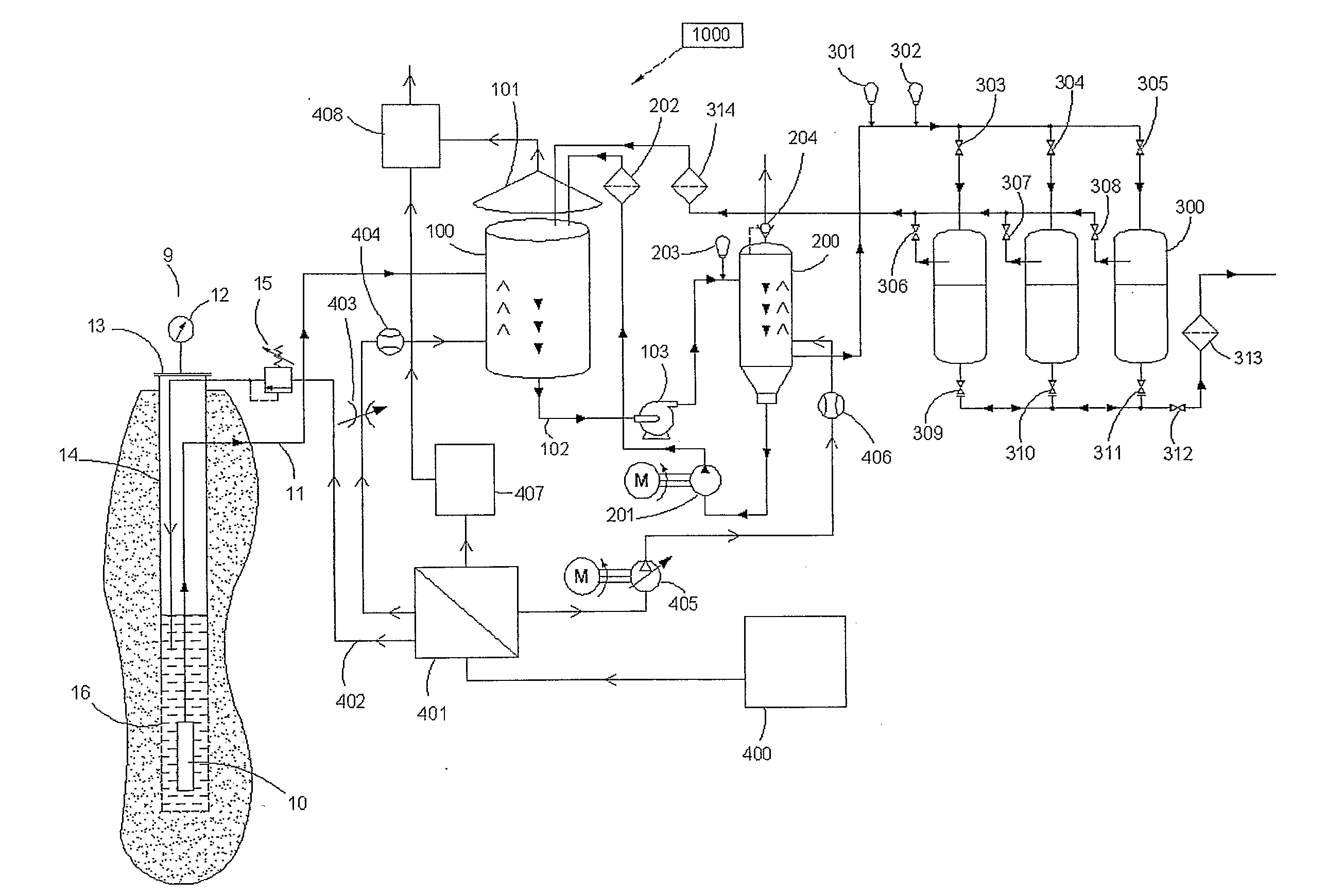 Method for ground water and wastewater treatment