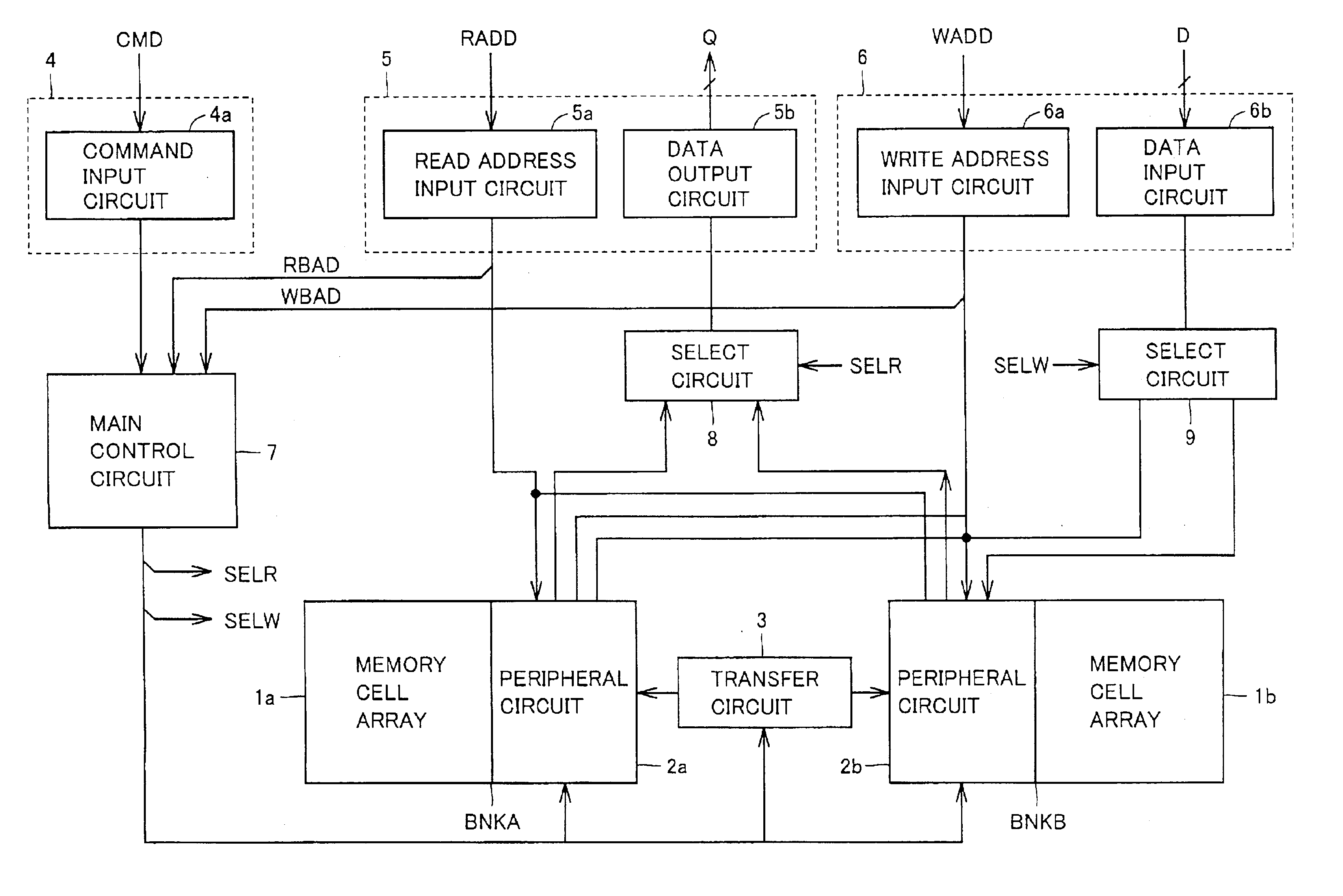 Nonvolatile semiconductor memory device allowing high speed data transfer