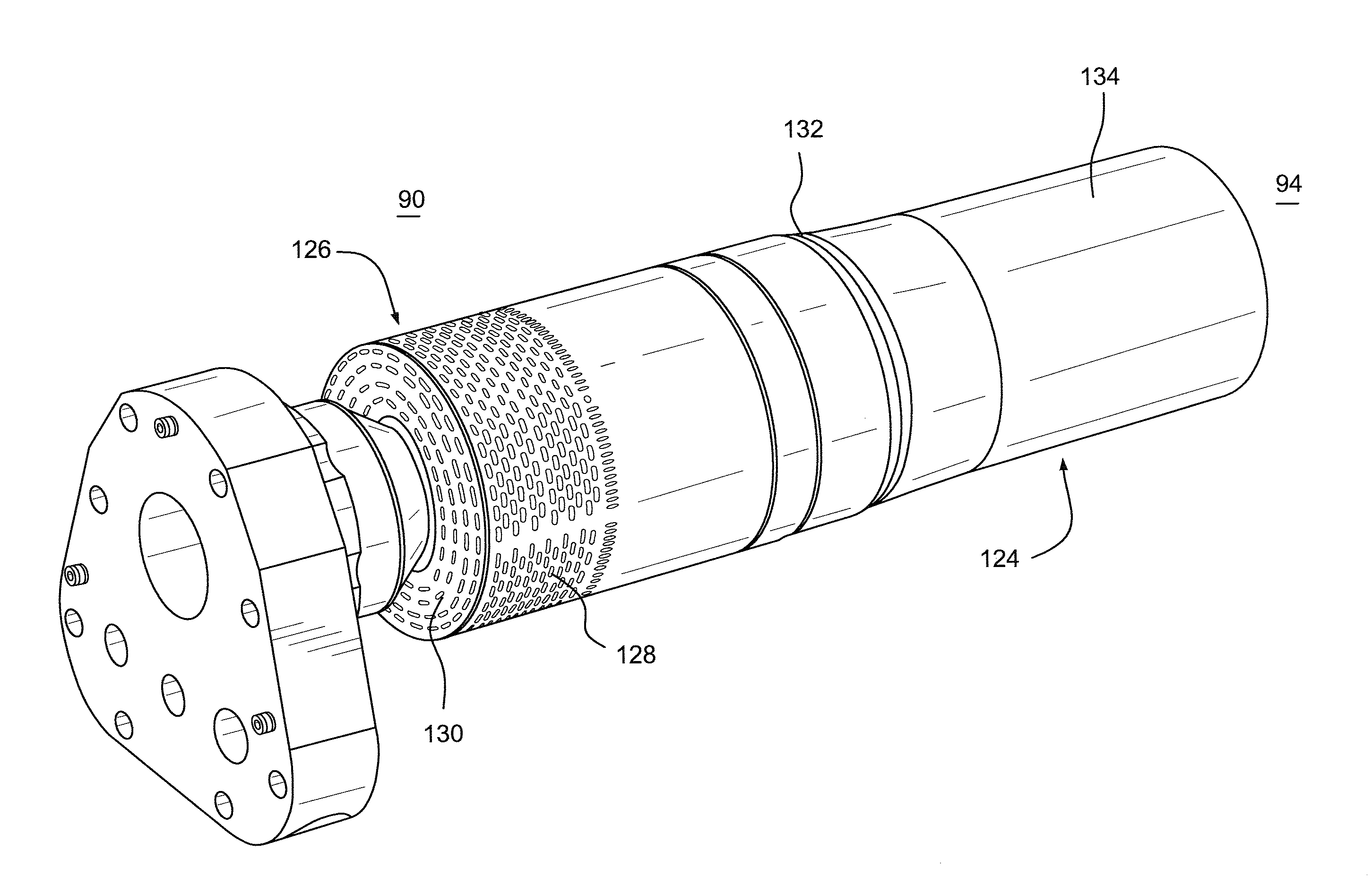 Flame tolerant secondary fuel nozzle