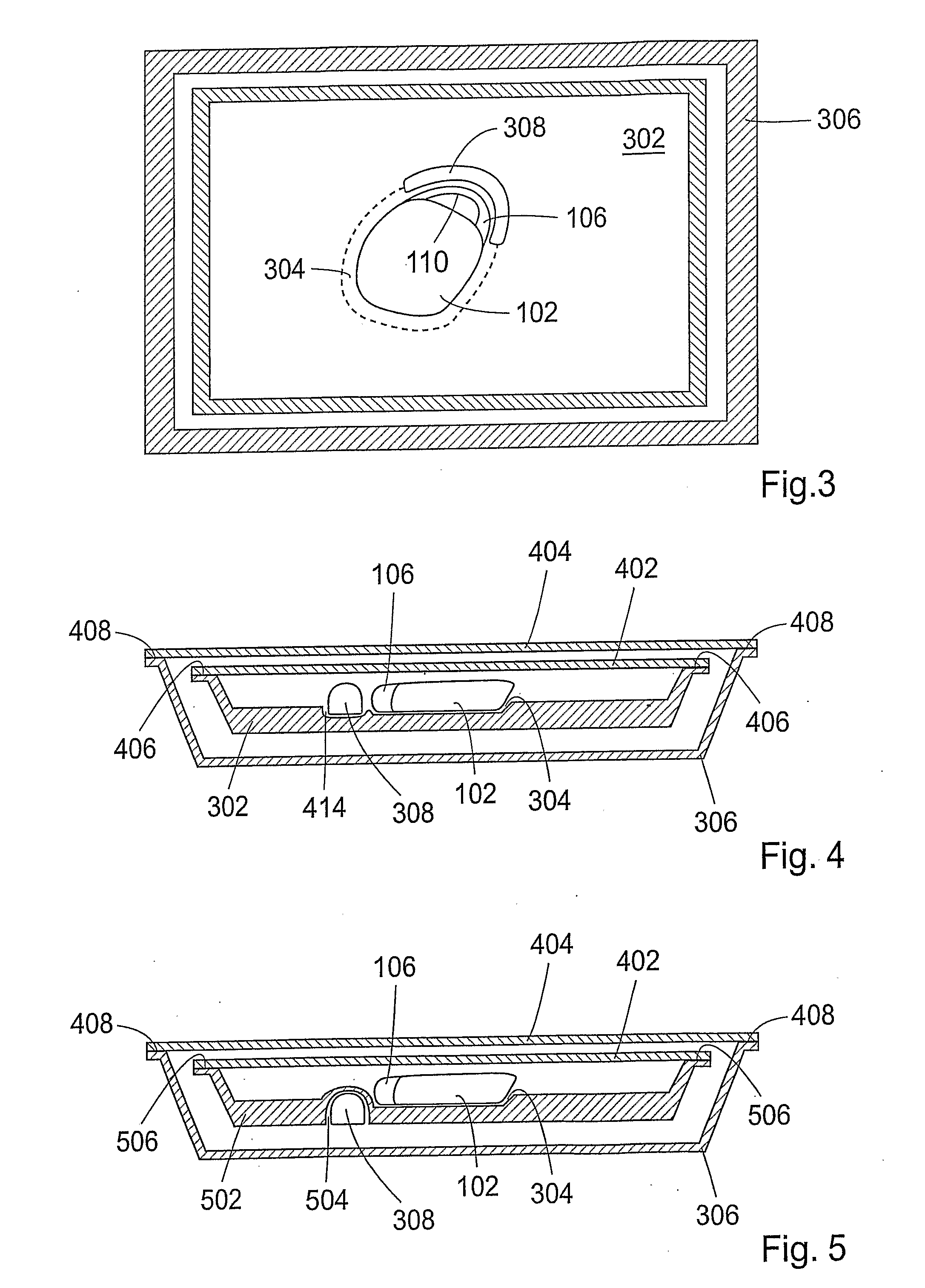 System, an apparatus and a container for storing an implantable medical device, and a method for packaging such a device