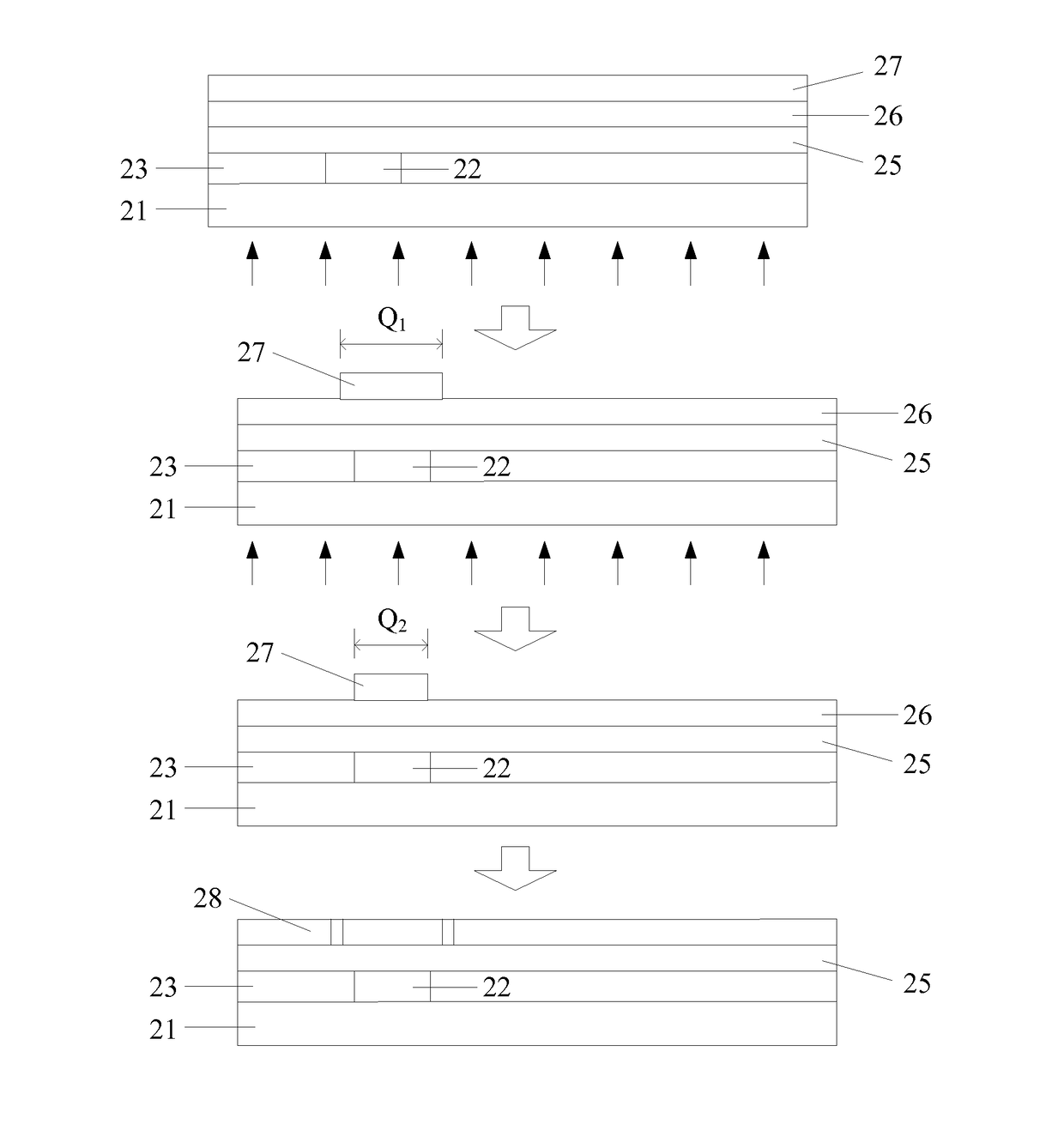 Ltps array substrate and method for producing the same