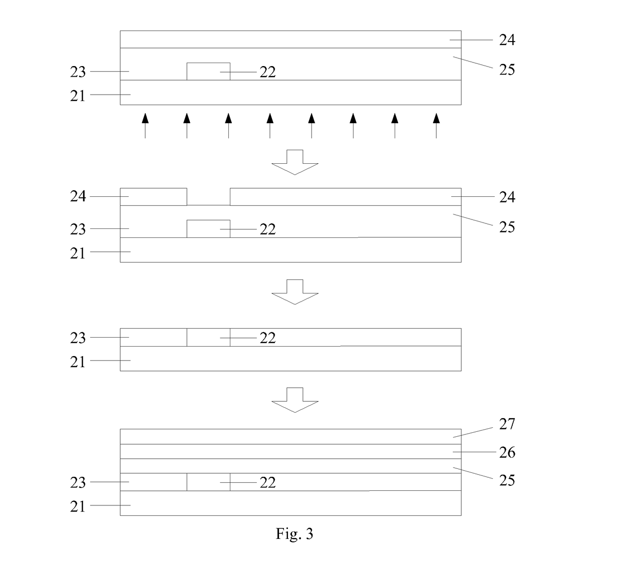 Ltps array substrate and method for producing the same