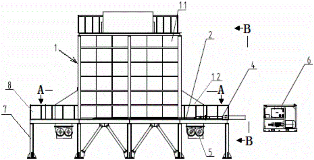 Bin applicable to solid and semisolid medium materials