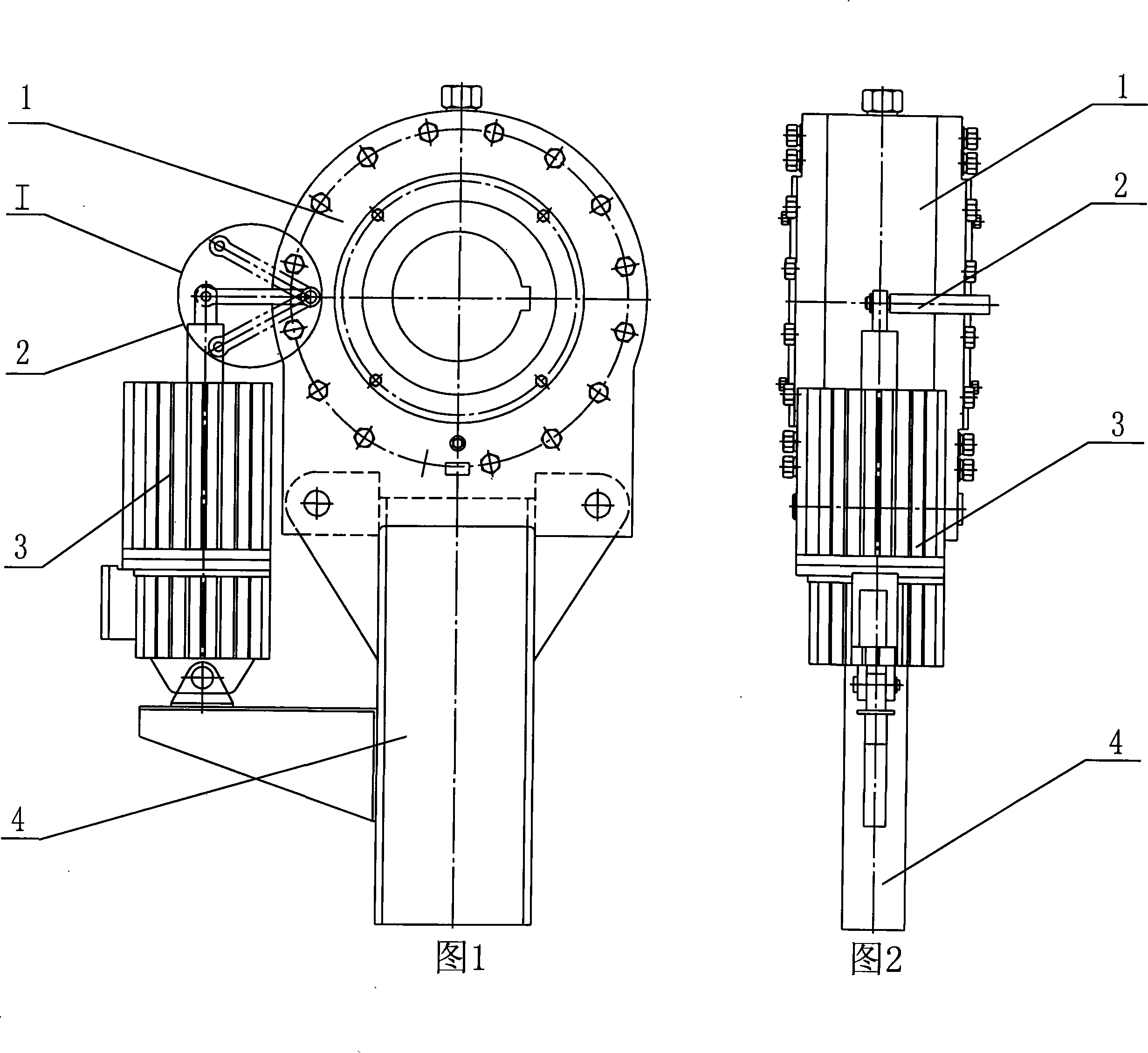 Fork type controlled non-contact wedge backstop