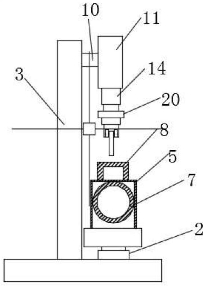 LED lamp bead production equipment with reversing correction function