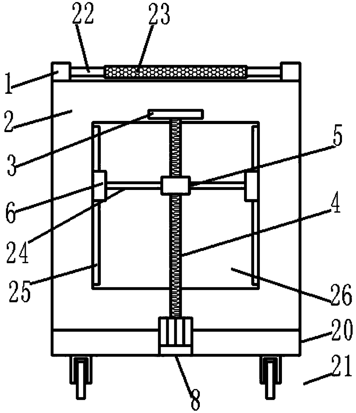 Prefabricated drilling equipment for cement wall surface for building