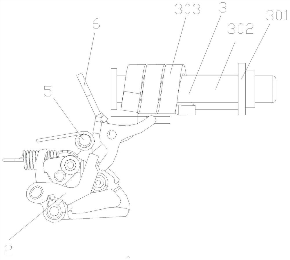 Tripping system of circuit breaker