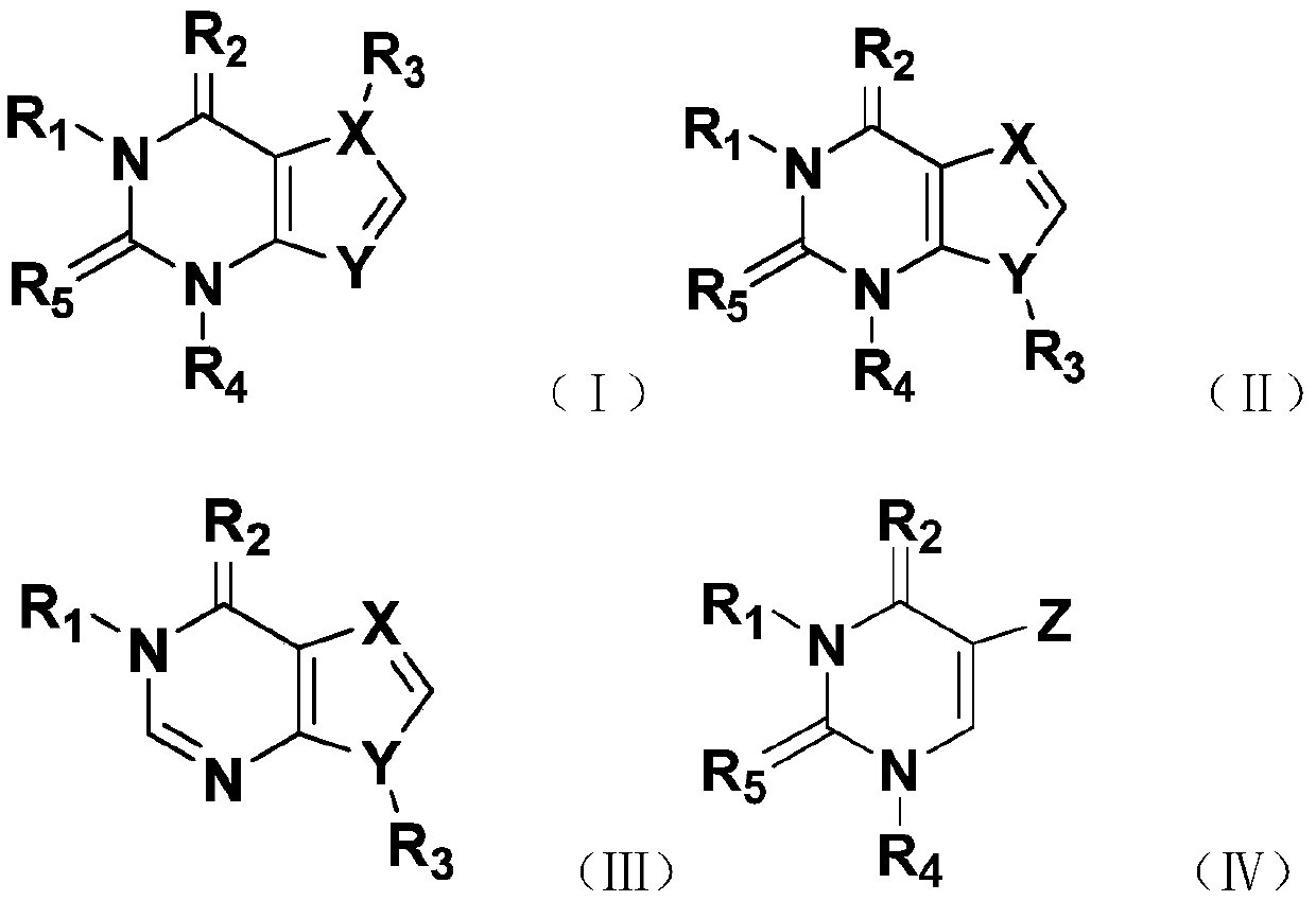 Nucleoside derivative for preventing and treating inflammatory reaction as well as application thereof