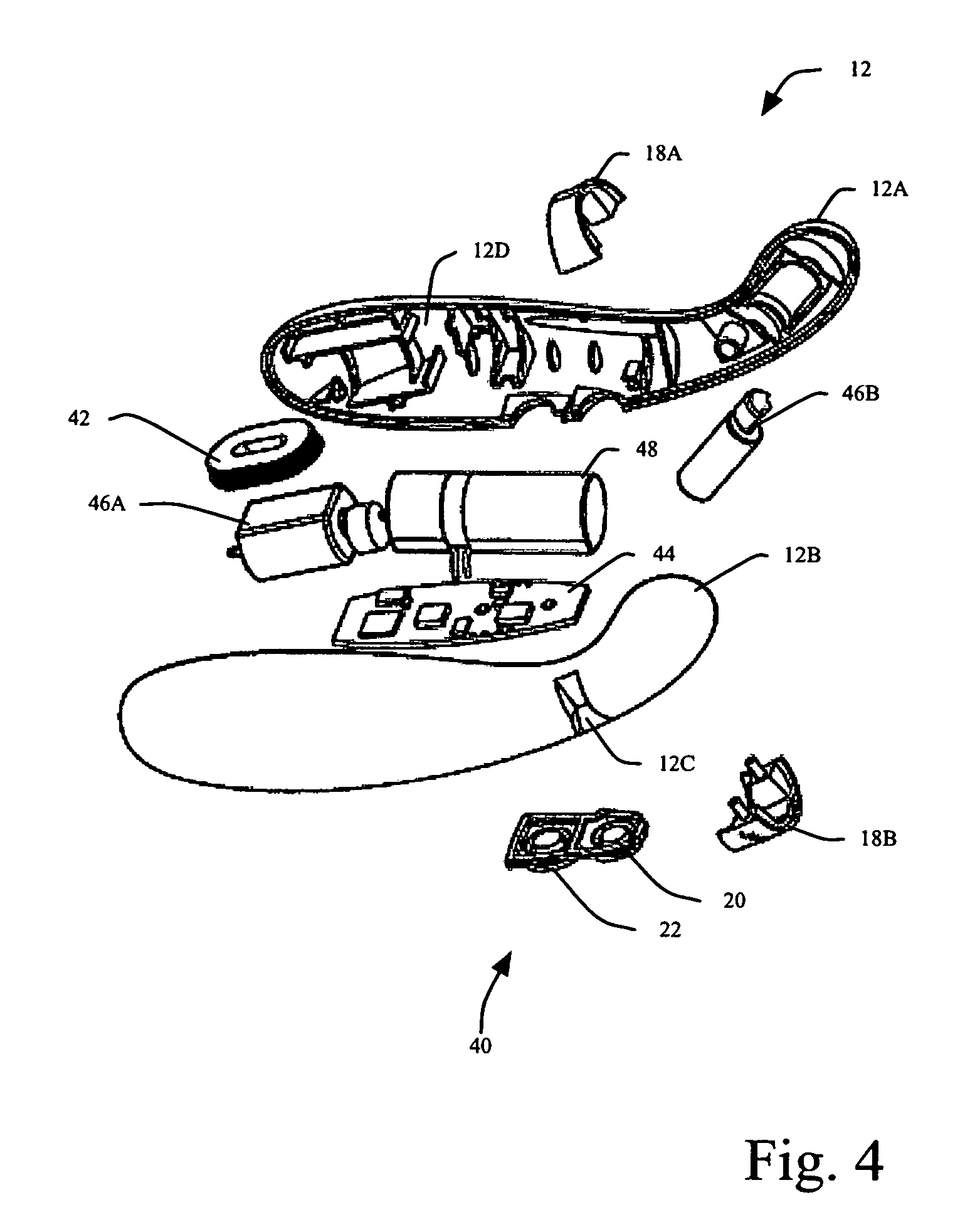 Inductively chargeable massager