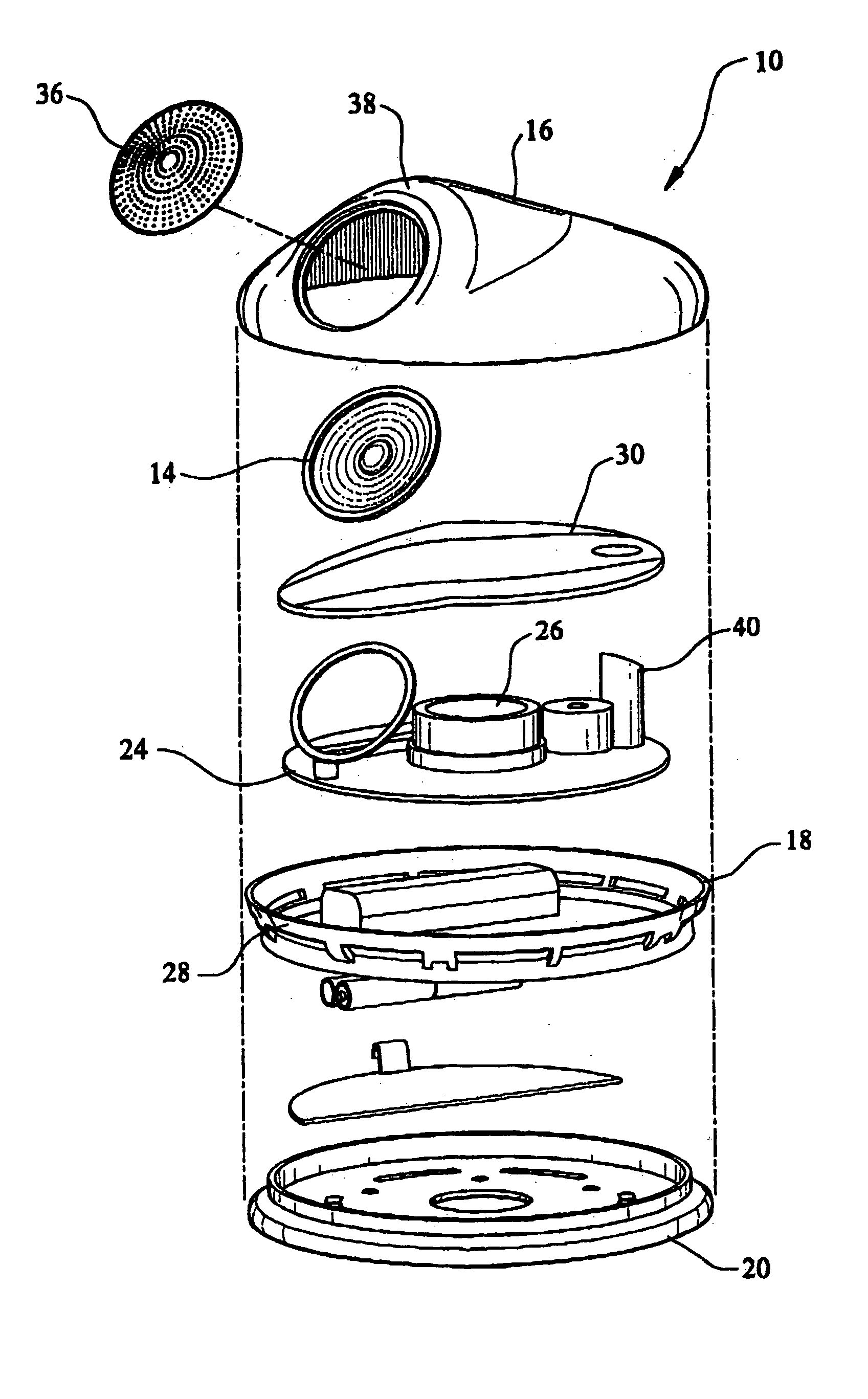 Smoke detector with sound quality enhancement chamber