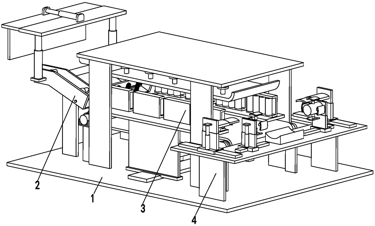 Automatic feeder for production machining of galvanized steel sheets